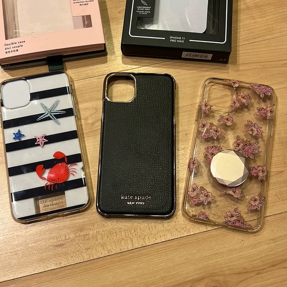 kate spade Other - Kate Spade & Coach Lot of 3 iPhone 11 Pro Max plastic cases.